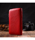 Яркое женское портмоне на молнии из натуральной кожи Tony Bellucci 21972 Красный картинка, изображение, фото