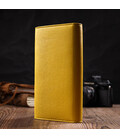 Яскраве жіноче велике портмоне з натуральної шкіри Tony Bellucci 21975 Жовтий картинка, зображення, фото