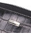 Місткий жіночий гаманець з натуральної шкіри з тисненням під крокодила BOND 21980 Чорний картинка, зображення, фото