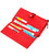 Яркий женский клатч с двумя блоками для кредитных карт из натуральной кожи Tony Bellucci 21985 Красный картинка, изображение, фо
