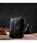 Компактний жіночий гаманець з місткою монетницею на блискавці з натуральної шкіри Tony Bellucci 22014 Чорний картинка, зображенн