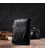 Компактный женский кошелек с вместительной монетницей на молнии из натуральной кожи Tony Bellucci 22014 Черный картинка, изображ