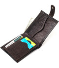 Зручний чоловічий гаманець горизонтального формату з натуральної шкіри Tony Bellucci 22016 Коричневий картинка, зображення, фото