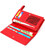 Модний жіночий клатч з блоком для кредитних карток з натуральної шкіри Tony Bellucci 22034 Червоний картинка, зображення, фото