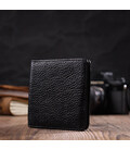 Мужской компактный кошелек из натуральной кожи Tony Bellucci 22040 Черный картинка, изображение, фото