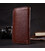 Удобный кошелек-клатч на молнии из натуральной кожи GRANDE PELLE 11659 Коричневый картинка, изображение, фото
