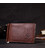 Надежный кожаный зажим для денег GRANDE PELLE 11668 Коричневый картинка, изображение, фото