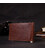 Надійний шкіряний затискач для грошей GRANDE PELLE 11668 Коричневий картинка, зображення, фото