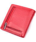 Яскравий жіночий гаманець із натуральної шкіри ST Leather 19465 Червоний картинка, зображення, фото