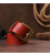 Мужской ремень кожаный с массивной пряжкой SHVIGEL 13995 Кирпичный картинка, изображение, фото