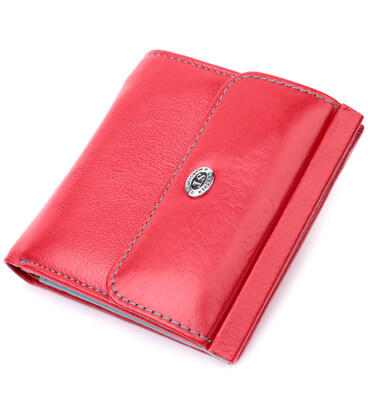 Жіночий гаманець середнього розміру ST Leather 19496 Червоний картинка, зображення, фото