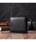 Горизонтальное портмоне для мужчин из натуральной кожи ST Leather 22459 Черный картинка, изображение, фото