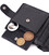 Відмінний горизонтальний гаманець для чоловіків з натуральної шкіри ST Leather 22465 Чорний картинка, зображення, фото