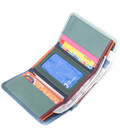Красочный женский кошелек из натуральной кожи ST Leather 22493 Разноцветный картинка, изображение, фото