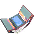 Удобный кошелек для девушек из натуральной кожи ST Leather 22497 Разноцветный картинка, изображение, фото