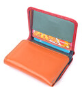 Яскравий гаманець для дівчат із натуральної шкіри ST Leather 22498 Різнокольоровий картинка, зображення, фото