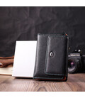 Стильний гаманець для жінок із натуральної шкіри ST Leather 22501 Чорний картинка, зображення, фото