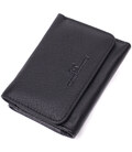 Кожаный лаконичный кошелек для женщин ST Leather 22506 Черный картинка, изображение, фото