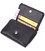 Шкіряний лаконічний гаманець для жінок ST Leather 22506 Чорний картинка, зображення, фото
