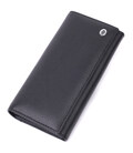 Лаконічний жіночий гаманець горизонтального формату з натуральної шкіри ST Leather 22513 Чорний картинка, зображення, фото