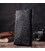 Женский кошелек-клатч с двумя молниями из натуральной кожи ST Leather 22527 Черный картинка, изображение, фото