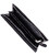 Вертикальний гаманець-клатч унісекс із натуральної шкіри ST Leather 22532 Чорний картинка, зображення, фото