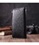 Лаконічний жіночий вертикальний гаманець-клатч із натуральної шкіри ST Leather 22537 Чорний картинка, зображення, фото