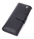 Надійний жіночий гаманець з натуральної шкіри ST Leather 22548 Чорний картинка, зображення, фото