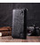 Универсальный кошелек-клатч на одно отделение из натуральной кожи ST Leather 22559 Черный картинка, изображение, фото