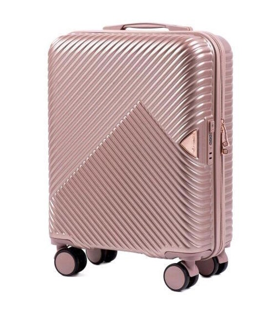 Чемодан Wings Dove WN01 маленький S розовое золото фото, картинка, изображение