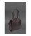 Женская кожаная сумка Business темно-коричневая Краст картинка, изображение, фото