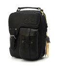 Фірмова чоловіча сумка крос-боді, колір чорний, Hill & Burry HB3060A картинка, изображение, фото