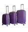 Набор Чемоданов Bonro Smile Double Wheels фиолетовый фото, картинка, изображение