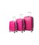 Набор Чемоданов Bonro Smile Double Wheels розовый фото, картинка, изображение