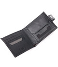 Стильний чоловічий гаманець із фактурної шкіри під рептилію KARYA 21065 Чорний картинка, зображення, фото