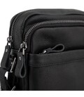 Чоловіча сумка через плече чорна Tiding Bag 6027A картинка, зображення, фото