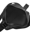 Мессенджер через плечо мужской кожаный черный Tiding Bag 9836A картинка, изображение, фото