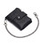 Чоловічий гаманець розкладний чорний з ланцюжком TW080A Bull картинка, зображення, фото