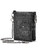 Чоловічий гаманець розкладний чорний з ланцюжком TW230A Bull картинка, зображення, фото