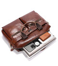 Шкіряна сумка чоловіча Bull GW0560B для ноутбука та документів картинка, изображение, фото