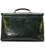 Діловий шкіряний чоловічий портфель у зеленій глянцевій шкірі TARWA GE-2068-4lx картинка, зображення, фото