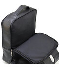 Шкіряний чоловічий рюкзак чорний TARWA GA-7287-3md на два відділи картинка, зображення, фото
