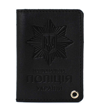 Обкладинка Національна Поліція України Limary lim-3990GA чорна картинка, зображення, фото