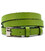 Ремінь жіночий тонкий Grande Pelle 29230030033 в зеленому кольорі. картинка, изображение, фото