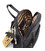 Жіночий шкіряний рюкзак HILL BURRY HB15148A чорний стьобаний картинка, зображення, фото