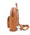 Шкіряний жіночий рюкзак HILL BURRY HB15148B стьобаний картинка, изображение, фото
