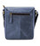 Невелика чоловіча сумка через плече шкіряна Limary lim-354RK синя картинка, изображение, фото