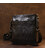 Кожаная добротная мужская сумка через плечо SHVIGEL 11603 Черный картинка, изображение, фото