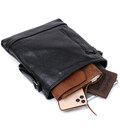 Шкіряна стильна чоловіча сумка через плече SHVIGEL 11604 Чорний картинка, зображення, фото