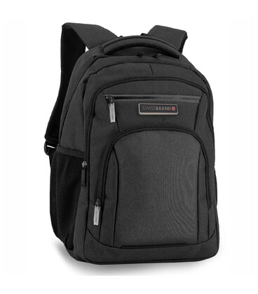 Рюкзак міський Swissbrand Broise 26 Black (SWB_BLBRO001U) картинка, зображення, фото
